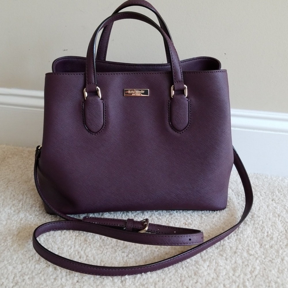 Kate Spade Laurel Way Tote Crossbody MAHOG…